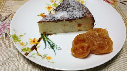 Рецепт творожной запеканки с курагой