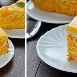 Рецепт Творожной запеканки с тыквой и маком