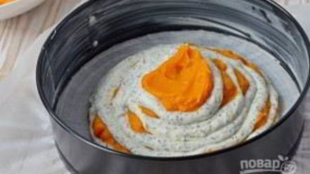 Рецепт творожной запеканки с тыквой и маком