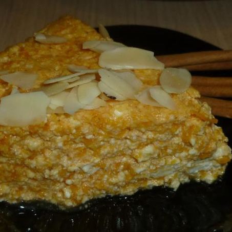 Рецепт Творожной запеканки с тыквой