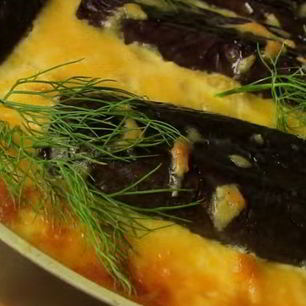 Рецепт Запеканки из баклажанов с фаршем и сыром