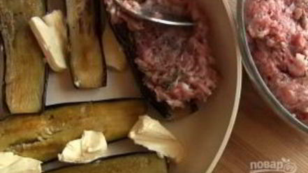 Рецепт запеканки из баклажанов с фаршем и сыром