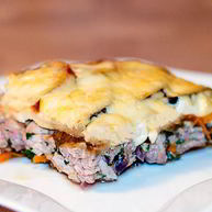 Рецепт Запеканки из баклажанов с мясным фаршем