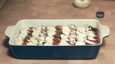 Рецепт запеканки из баклажанов с мясным фаршем