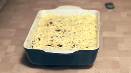 Рецепт запеканки из баклажанов с мясным фаршем