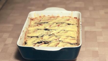 Рецепт запеканки из баклажанов с мясным фаршем