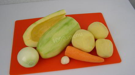 Рецепт запеканки из кабачков и картошки с куриным фаршем