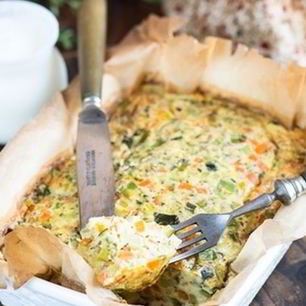 Рецепт Запеканки из кабачков с творогом