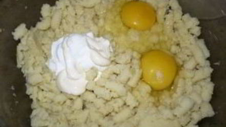 Рецепт запеканки из картофельного пюре с курицей