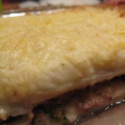 Рецепт Запеканки из колбасок для гриля и картофельного пюре