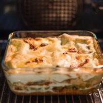 Запеканка из макарон с фаршем