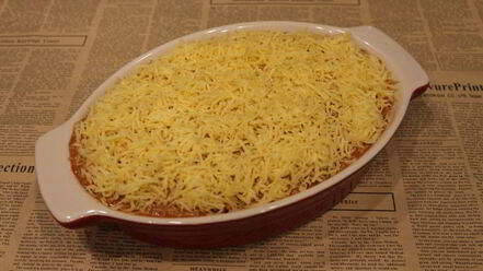 Рецепт запеканки из макарон с сосисками