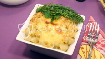 Рецепт запеканки из макарон в духовке