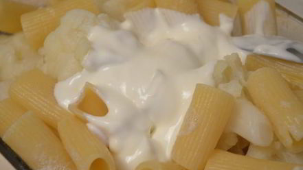 Рецепт запеканки из пасты и цветной капусты