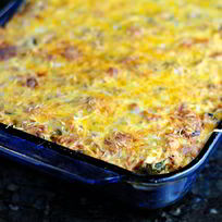 Запеканка из риса в мультиварке