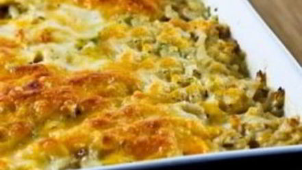 Рецепт запеканки из риса в мультиварке