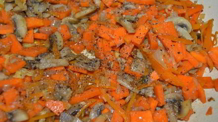 Рецепт запеканки из свинины с тыквой и грибами