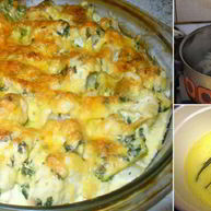 Рецепт Запеканки из цветной капусты с брокколи