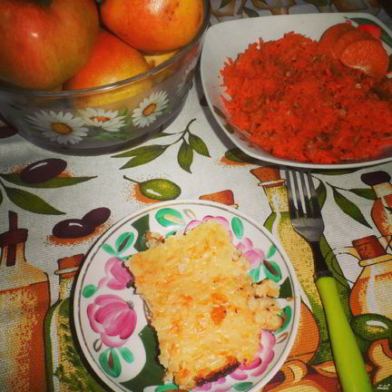 Рецепт Запеканки из тыквы