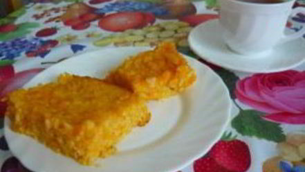 Рецепт запеканки из тыквы