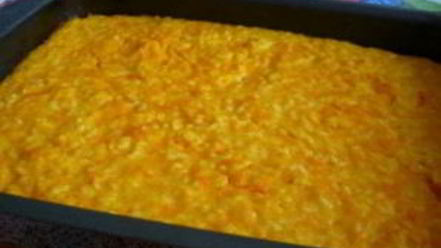 Рецепт запеканки из тыквы