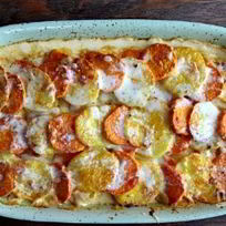 Запеканка картофельная с тыквой