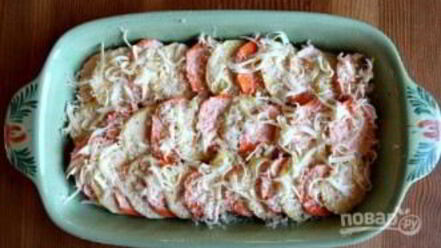 Рецепт запеканки картофельной с тыквой