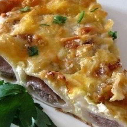 Рецепт Запеканки Ленивой жена из пельменей