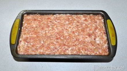 Рецепт запеканки мясной с луком-пореем и картофелем