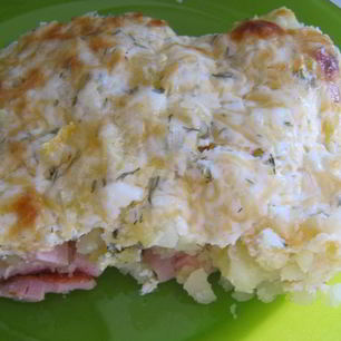 Рецепт Запеканки под сметанным соусом