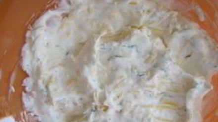 Рецепт запеканки под сметанным соусом