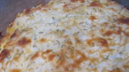 Рецепт запеканки под сметанным соусом