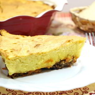 Рецепт Запеканки с фаршем и картофелем в духовке