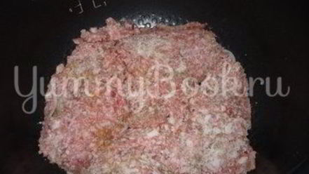 Рецепт запеканки с фаршем и цветной капустой из мультиварки