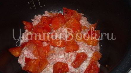 Рецепт запеканки с фаршем и цветной капустой из мультиварки