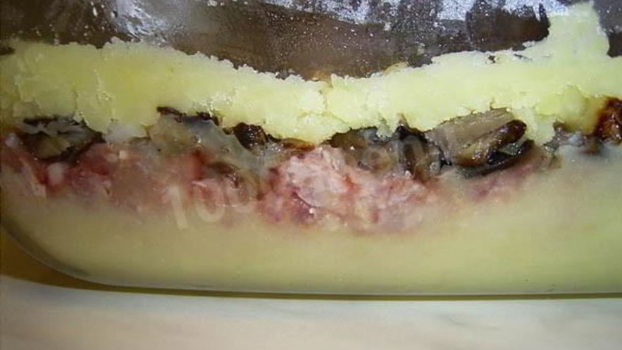 Рецепт запеканки с фаршем
