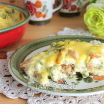 Рецепт Запеканки с голландским соусом