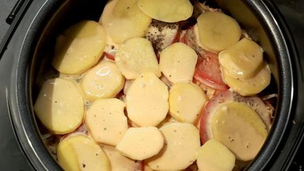 Рецепт запеканки с грибами и овощами