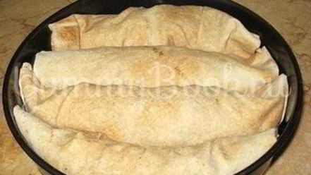 Рецепт запеканки в лаваше