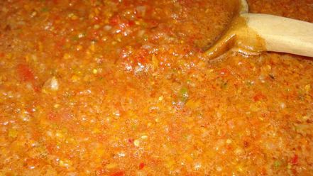 Рецепт аджики адской смесь