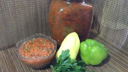 Рецепт аджики бабушкина