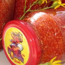 Рецепт Аджики без хрена на зиму