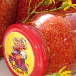 Рецепт Аджики без хрена на зиму