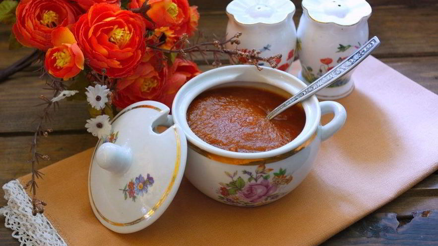 Рецепт аджики без яблок