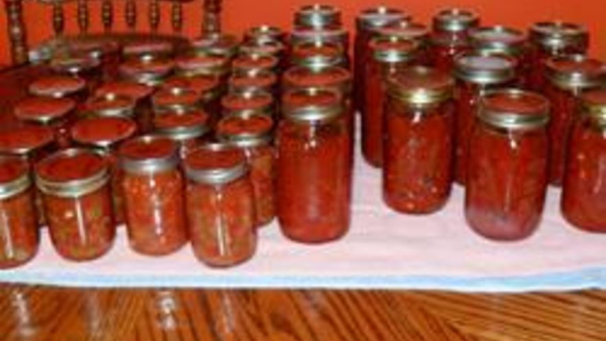 Рецепт аджики дачной