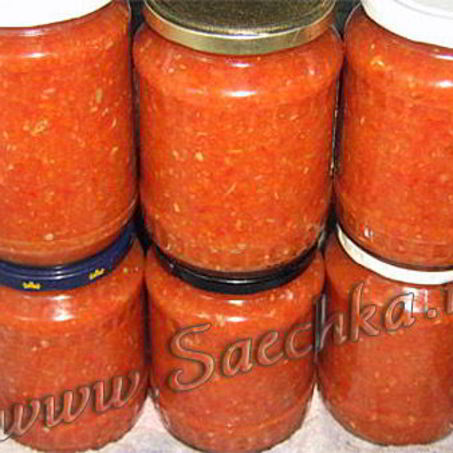 Рецепт Аджики домашней