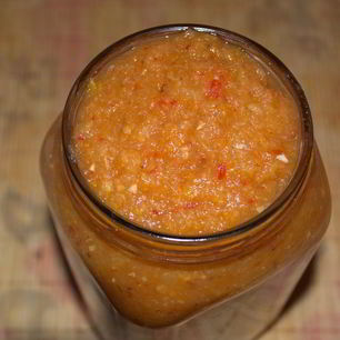 Рецепт Аджики из кабачка и ябок