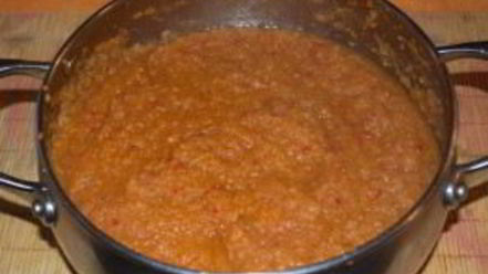 Рецепт аджики из кабачка и ябок