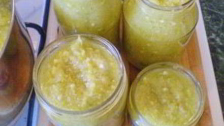 Рецепт аджики из кабачков на зиму острая