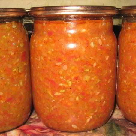 Рецепт Аджики из кабачков